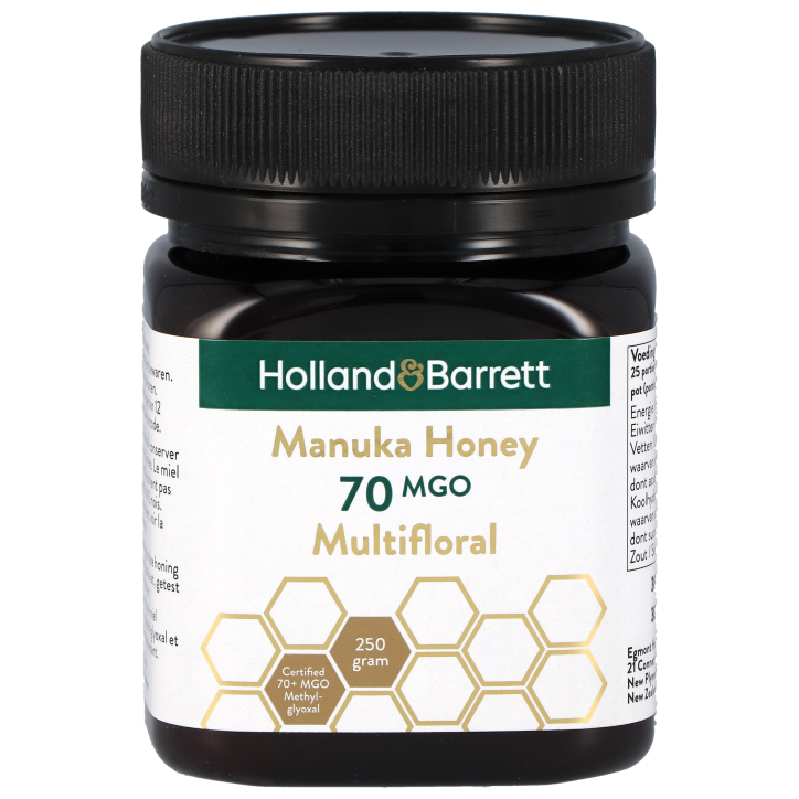 Holland & Barrett Manuka Honey Multifloral MGO 70 - 250g